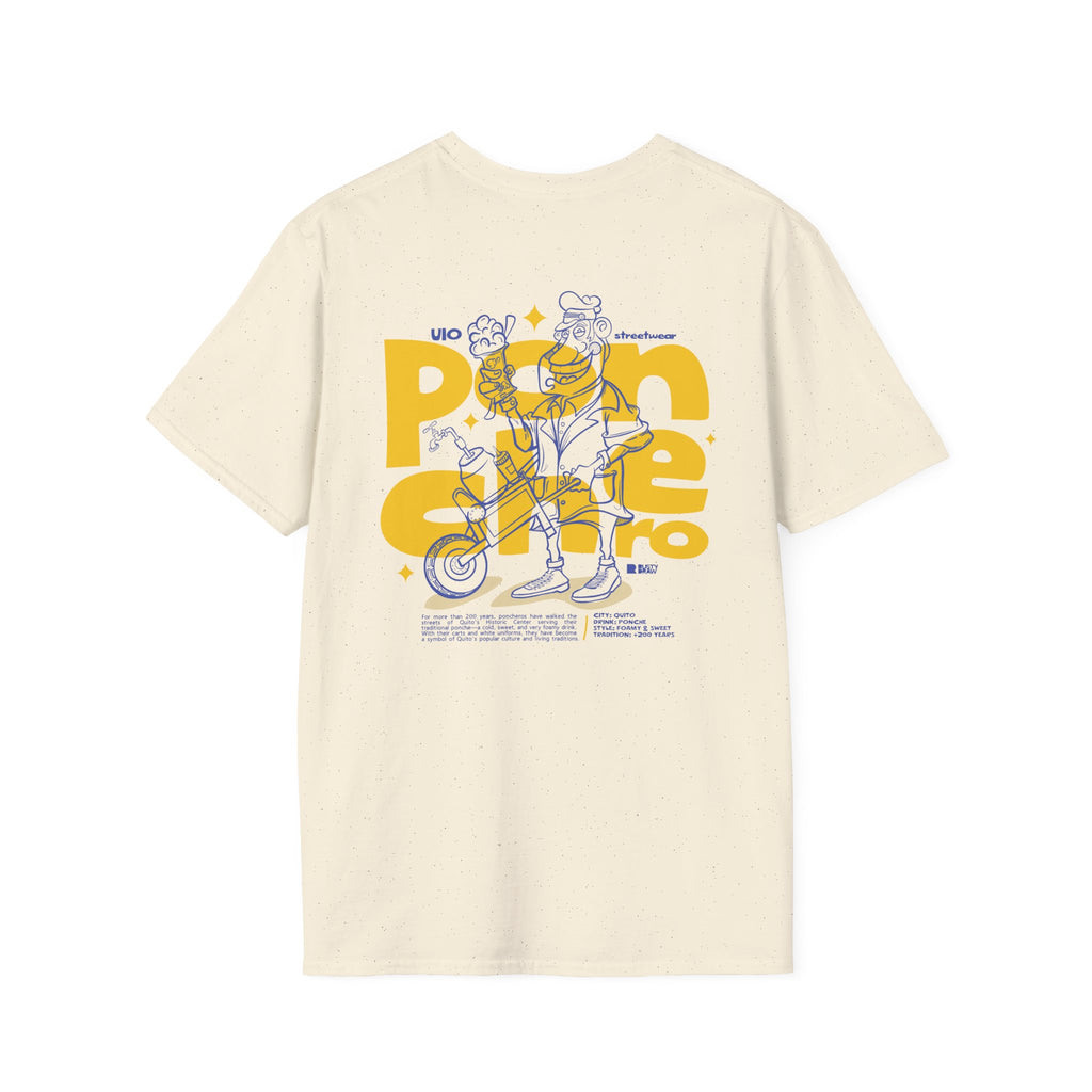 The Ponchero" Quito Heritage - 100 Years of Tradition Ecuadorian Graphic Tee